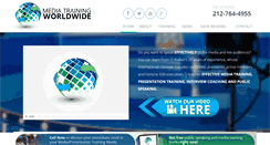 Desktop Screenshot of mediatrainingworldwide.com